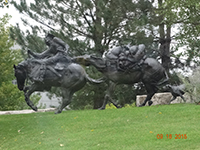 2015 Reunion Omaha Sculpture Park Tour - Photo by Larry Conner